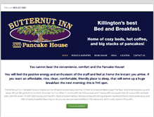 Tablet Screenshot of butternutinnkillington.com